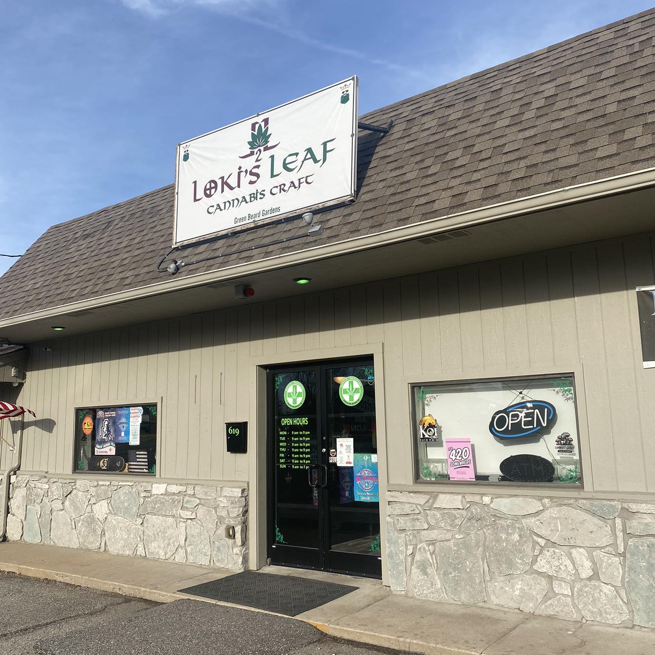 loki's leaf storefront